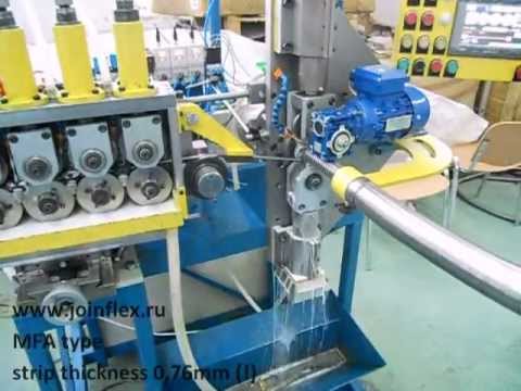 Flexible conduit machine MFA type 0'76 strip.mp4